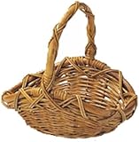 紅籐製 ラタンバスケット 32-19 紅籐製 ラタンバスケット 32-19